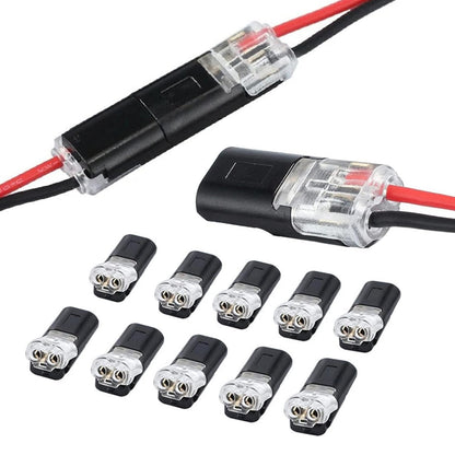 🔌 Conectores Eléctricos Impermeables (100 Piezas) – ¡Conecta Todo en Segundos! ⚡