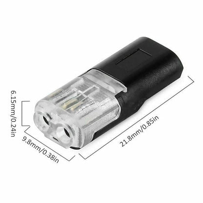 🔌 Conectores Eléctricos Impermeables (100 Piezas) – ¡Conecta Todo en Segundos! ⚡