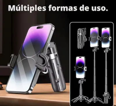 🤳 Selfie Stick + Trípode + Control Bluetooth 📸