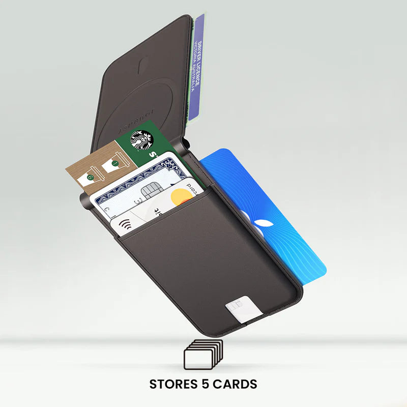 Mag Wallet Pro – Tarjetero de Cuero con MagSafe
